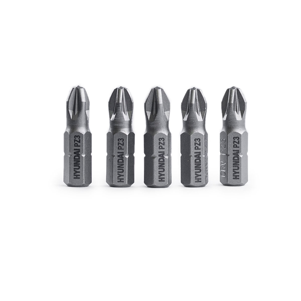Pack De 10 Puntas Pozidriv PZ3 X 25 Mm Jjw De Alemania, Acero Especial Niquelado, Para Destornillador Inalámbrico